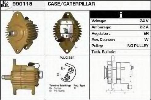 EDR 990118 - Alternatore autozon.pro