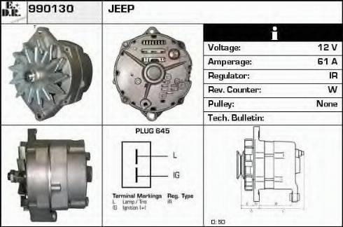 EDR 990130 - Alternatore autozon.pro