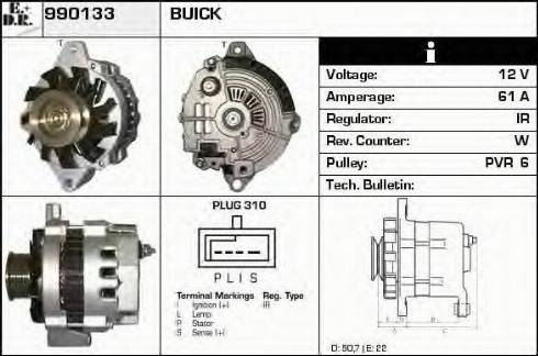 EDR 990133 - Alternatore autozon.pro