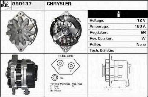 EDR 990137 - Alternatore autozon.pro