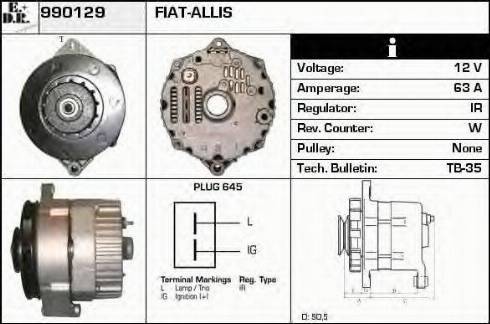 EDR 990129 - Alternatore autozon.pro