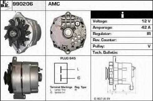 EDR 990206 - Alternatore autozon.pro