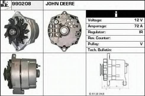 EDR 990208 - Alternatore autozon.pro