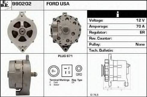 EDR 990202 - Alternatore autozon.pro