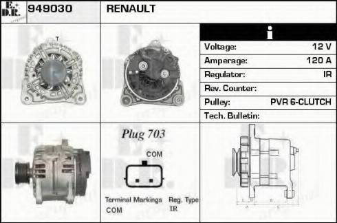 EDR 949030 - Alternatore autozon.pro