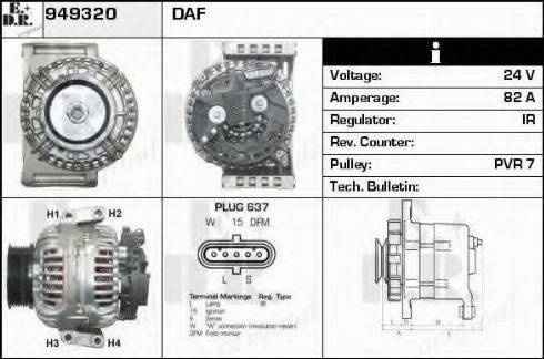 EDR 949320 - Alternatore autozon.pro