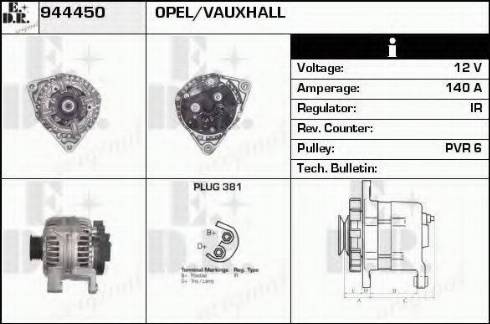 EDR 944450 - Alternatore autozon.pro