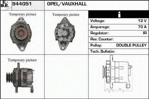 EDR 944051 - Alternatore autozon.pro