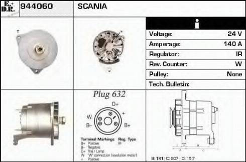 EDR 944060 - Alternatore autozon.pro