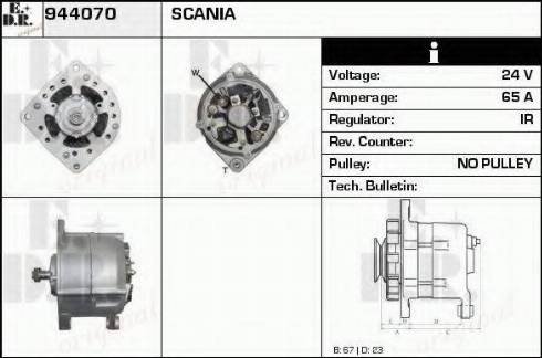 EDR 944070 - Alternatore autozon.pro