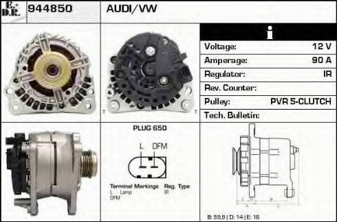 EDR 944850 - Alternatore autozon.pro