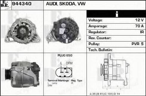 EDR 944340 - Alternatore autozon.pro