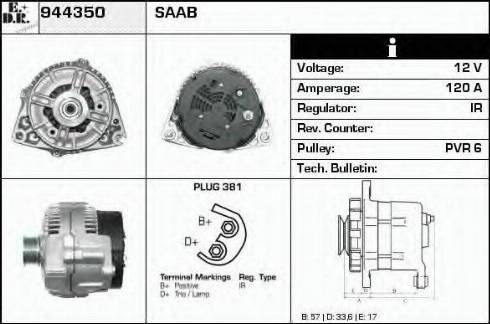 EDR 944350 - Alternatore autozon.pro