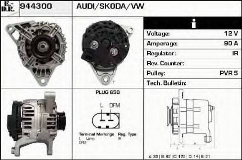 EDR 944300 - Alternatore autozon.pro