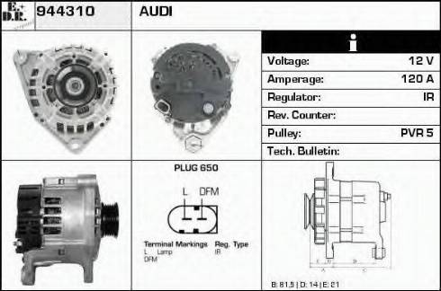 EDR 944310 - Alternatore autozon.pro