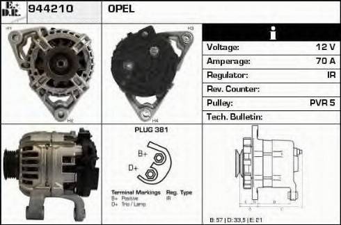 EDR 944210 - Alternatore autozon.pro