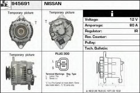 EDR 945691 - Alternatore autozon.pro