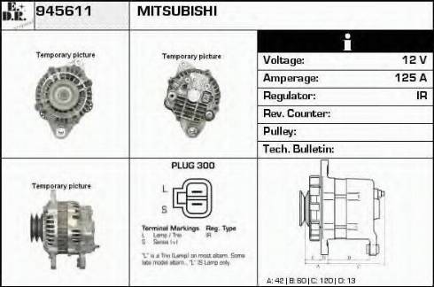 EDR 945611 - Alternatore autozon.pro