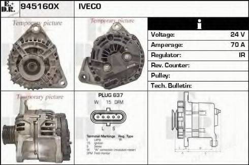 EDR 945160X - Alternatore autozon.pro