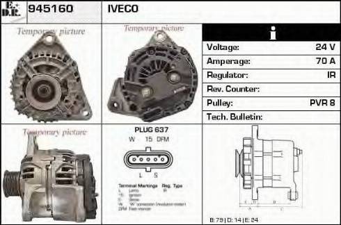 EDR 945160 - Alternatore autozon.pro