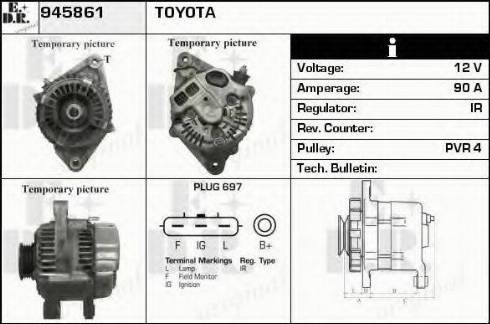 EDR 945861 - Alternatore autozon.pro