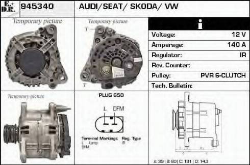 EDR 945340 - Alternatore autozon.pro