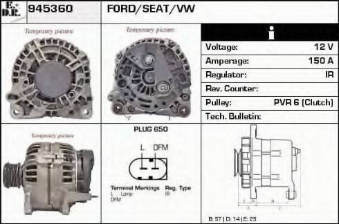 EDR 945360 - Alternatore autozon.pro