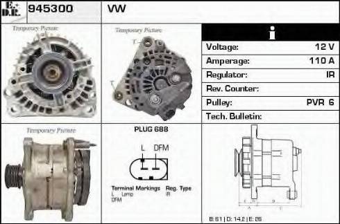 EDR 945300 - Alternatore autozon.pro