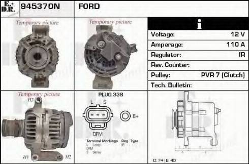 EDR 945370N - Alternatore autozon.pro