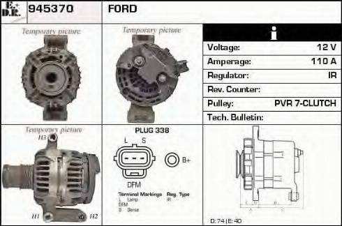 EDR 945370 - Alternatore autozon.pro