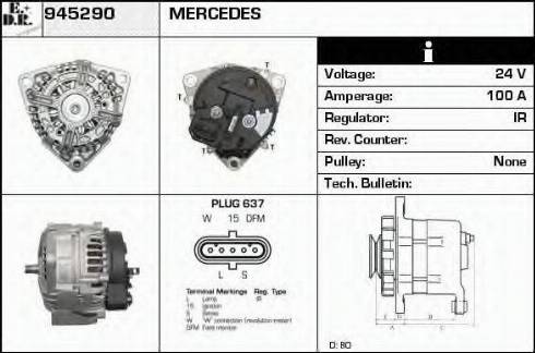 EDR 945290 - Alternatore autozon.pro