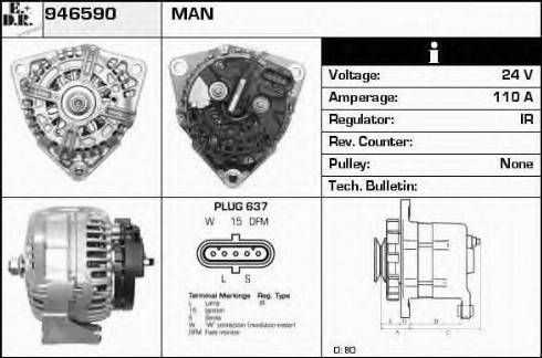 EDR 946590 - Alternatore autozon.pro