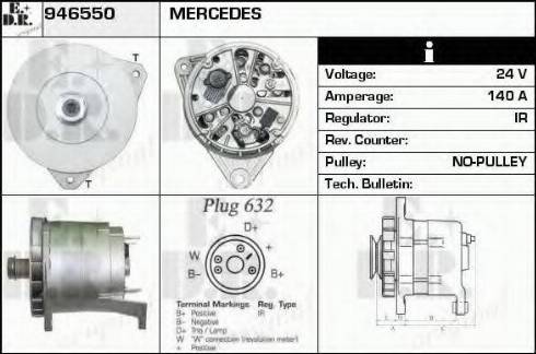 EDR 946550 - Alternatore autozon.pro