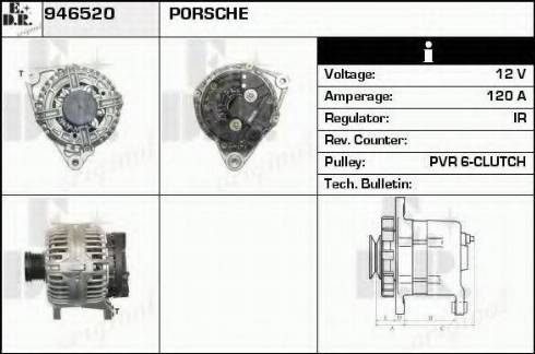 EDR 946520 - Alternatore autozon.pro