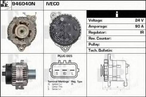 EDR 946040N - Alternatore autozon.pro