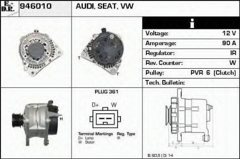 EDR 946010 - Alternatore autozon.pro