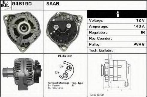 EDR 946190 - Alternatore autozon.pro