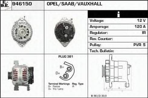 EDR 946150 - Alternatore autozon.pro