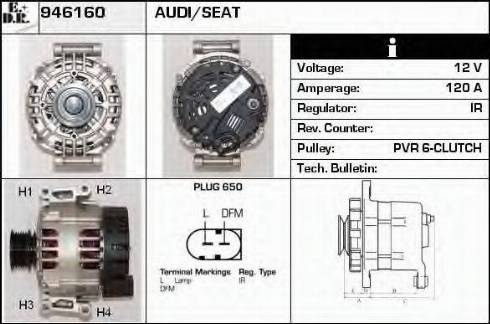 EDR 946160 - Alternatore autozon.pro