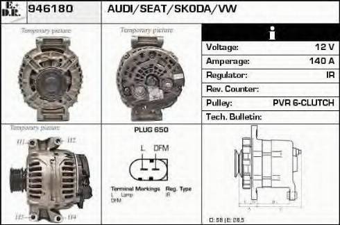 EDR 946180 - Alternatore autozon.pro