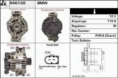 EDR 946130 - Alternatore autozon.pro