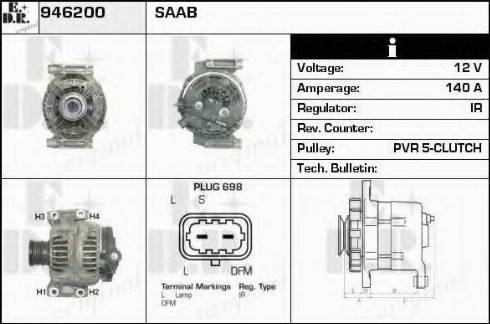 EDR 946200 - Alternatore autozon.pro