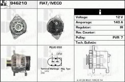 EDR 946210 - Alternatore autozon.pro