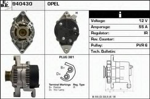 EDR 940430 - Alternatore autozon.pro