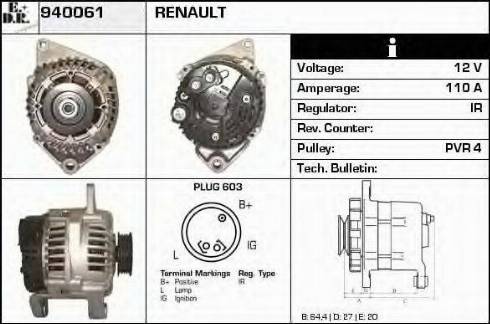 EDR 940061 - Alternatore autozon.pro