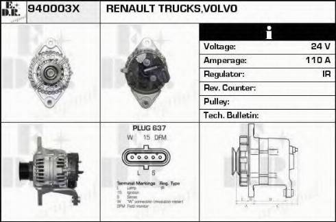 EDR 940003X - Alternatore autozon.pro