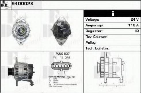 EDR 940002X - Alternatore autozon.pro