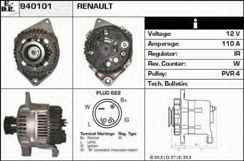 EDR 940101 - Alternatore autozon.pro