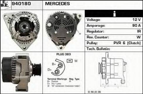 EDR 940180 - Alternatore autozon.pro