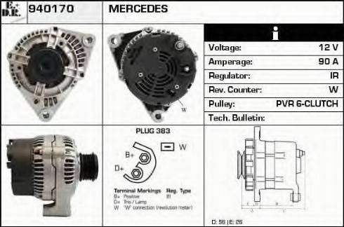 EDR 940170 - Alternatore autozon.pro